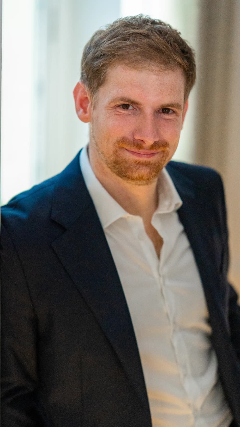 Portrait de Benjamin Andraud, associé fondateur de Quatuor