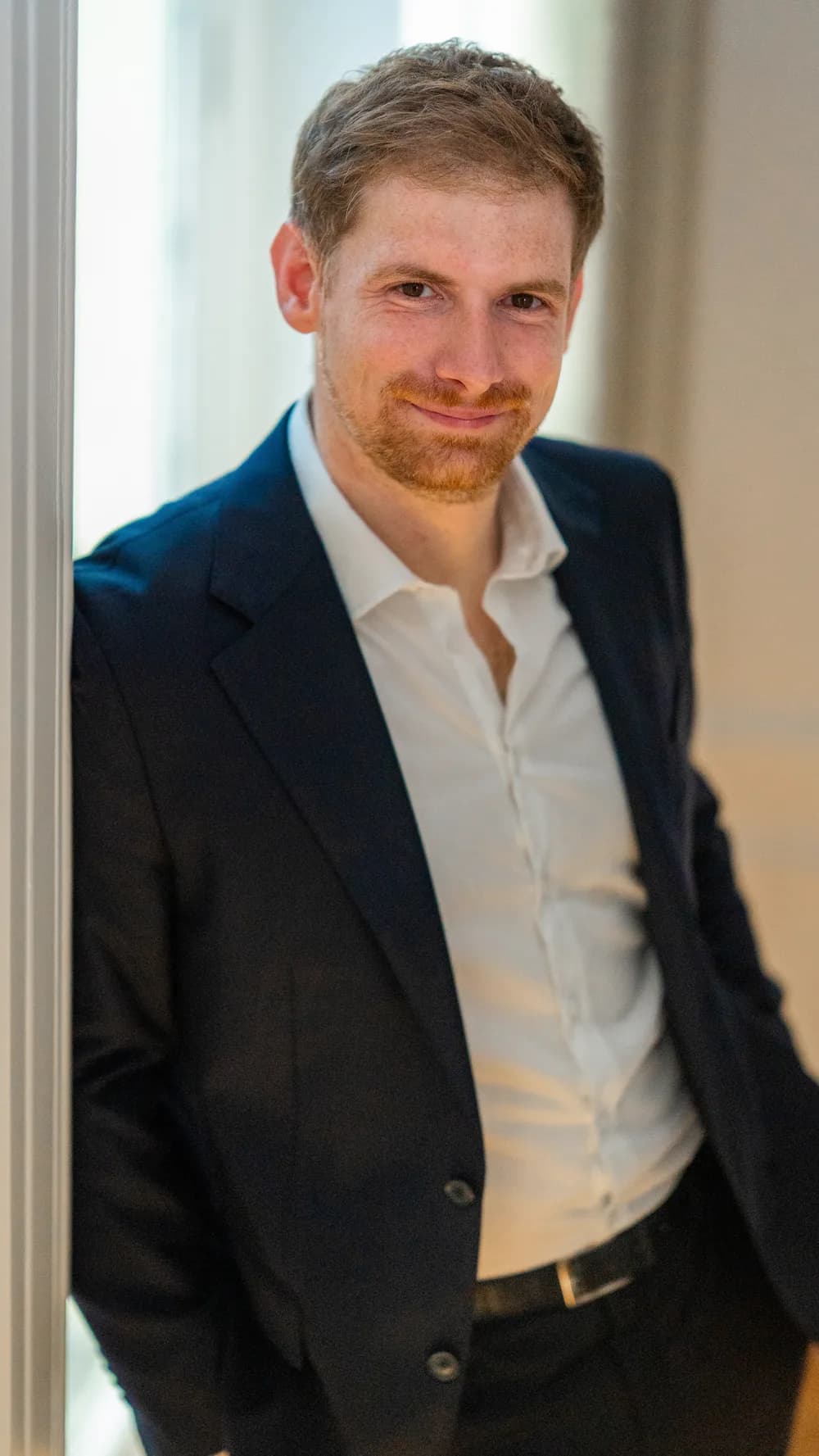 Portrait de Benjamin Andraud, associé fondateur de Quatuor