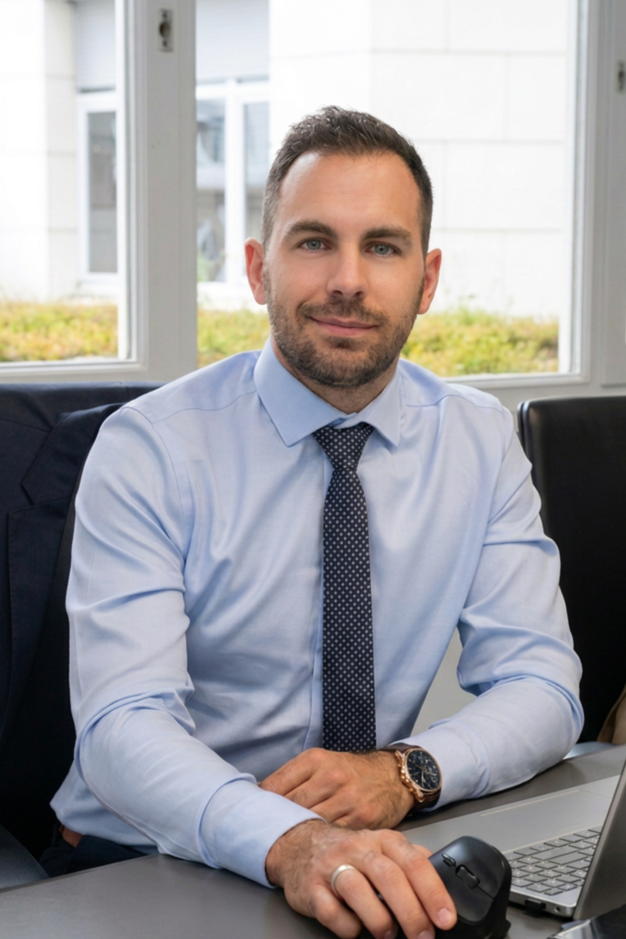 Geoffrey, gérant privé du réseau Quatuor